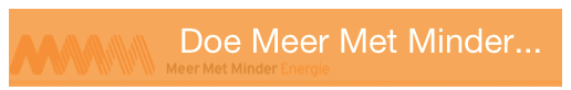                  Doe Meer Met Minder...
